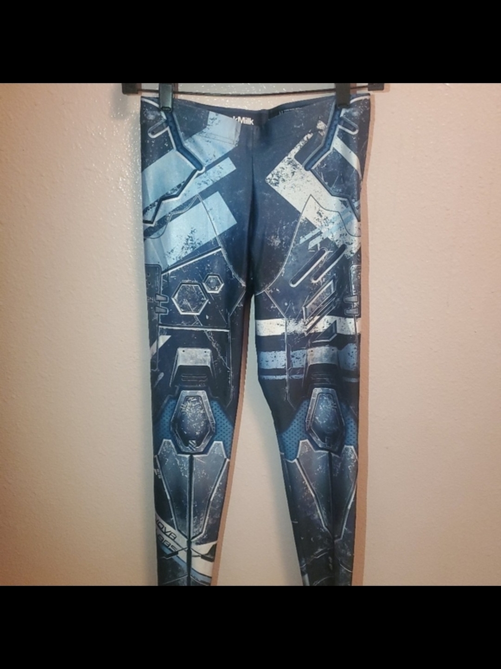 Black Milk Nova Labs Leggings Womens Size Medium Android Futuristic Grunge Goth
